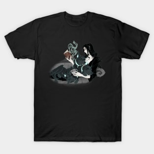 Hades and Cerebus at Home T-Shirt